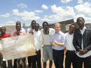 Norway visit to Mukuru, Kenya