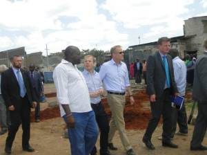 Norway visit to Mukuru, Kenya